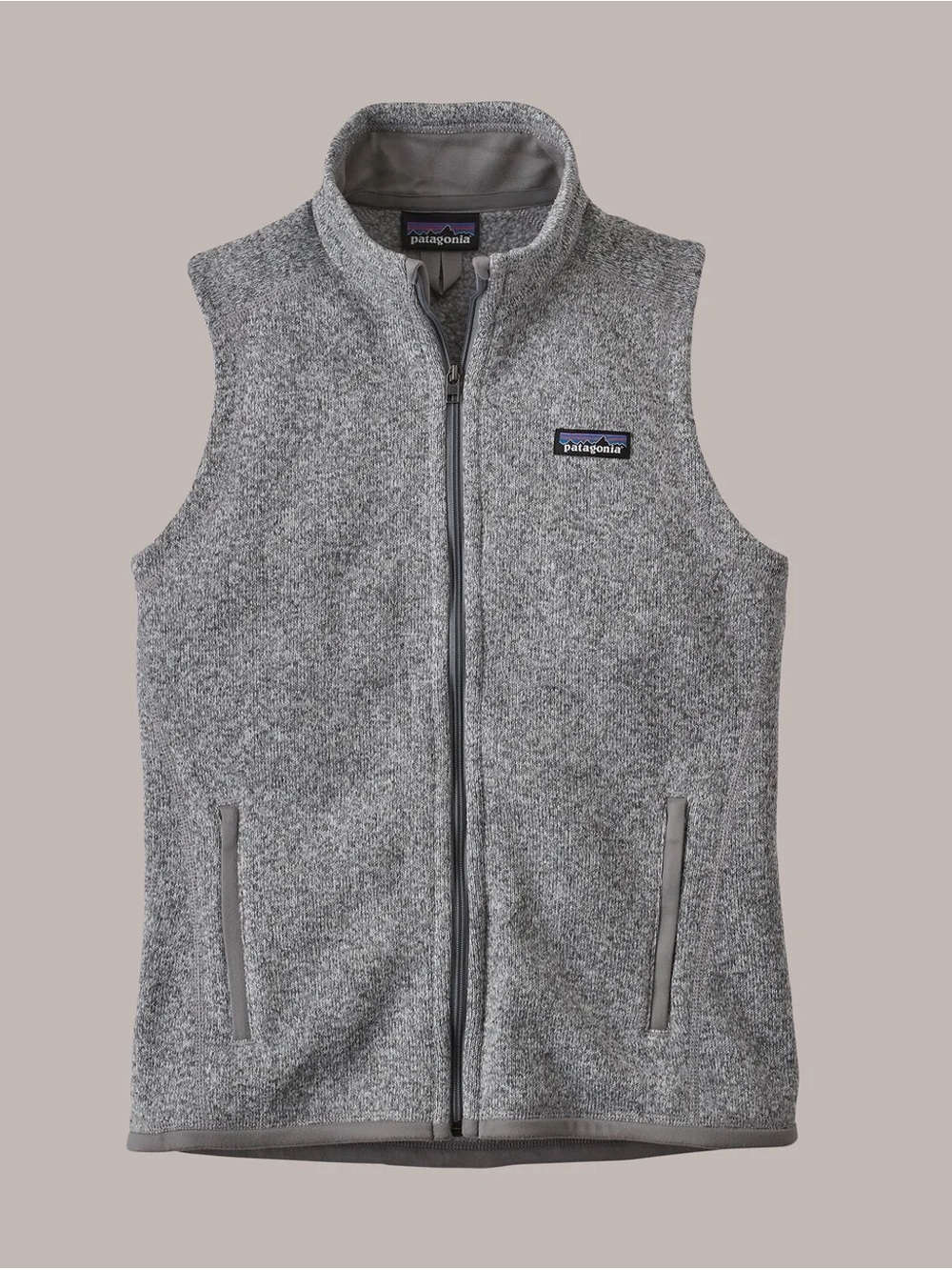 NWOT Patagonia Gray Sweater Fleece Vest